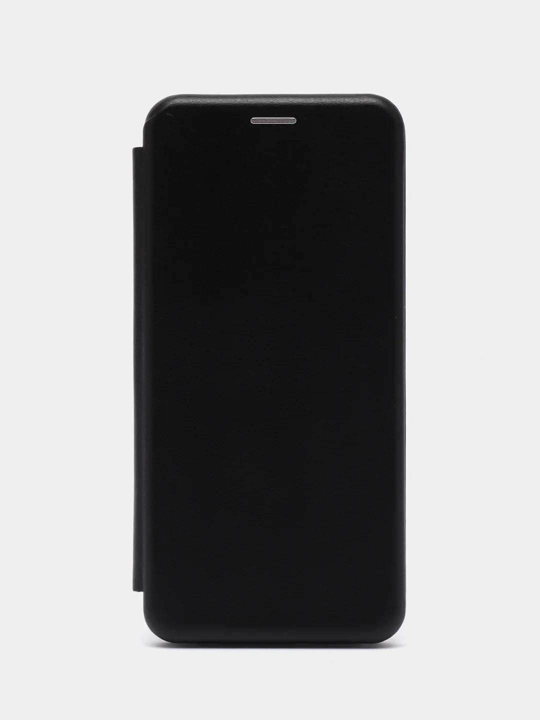 Черный чехол-книжка для Vivo Y33s / Y21 2021 (Виво у33С / у21 2021)