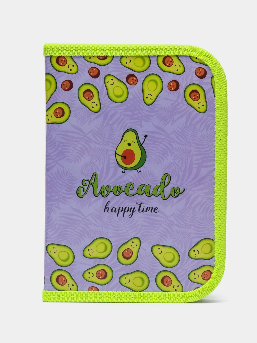 Пенал, 1 отделение, 190*130, Avocado