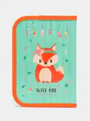 Пенал, 1 отделение, 190*130 мм, Foxy