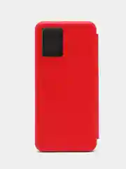 Красный чехол-книжка для Vivo Y33s / Y21 2021 (Виво у33С / у21 2021)