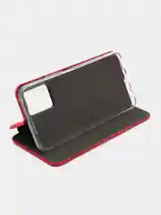 Красный чехол-книжка для Vivo Y33s / Y21 2021 (Виво у33С / у21 2021)
