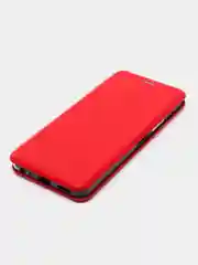 Красный чехол-книжка для Vivo Y33s / Y21 2021 (Виво у33С / у21 2021)