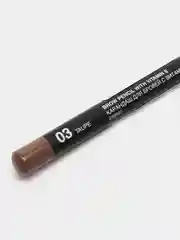 Бежевый меланж карандаш для бровей Relouis (Релуи) с витамином Е, тон 03 taupe, 05 dark brown