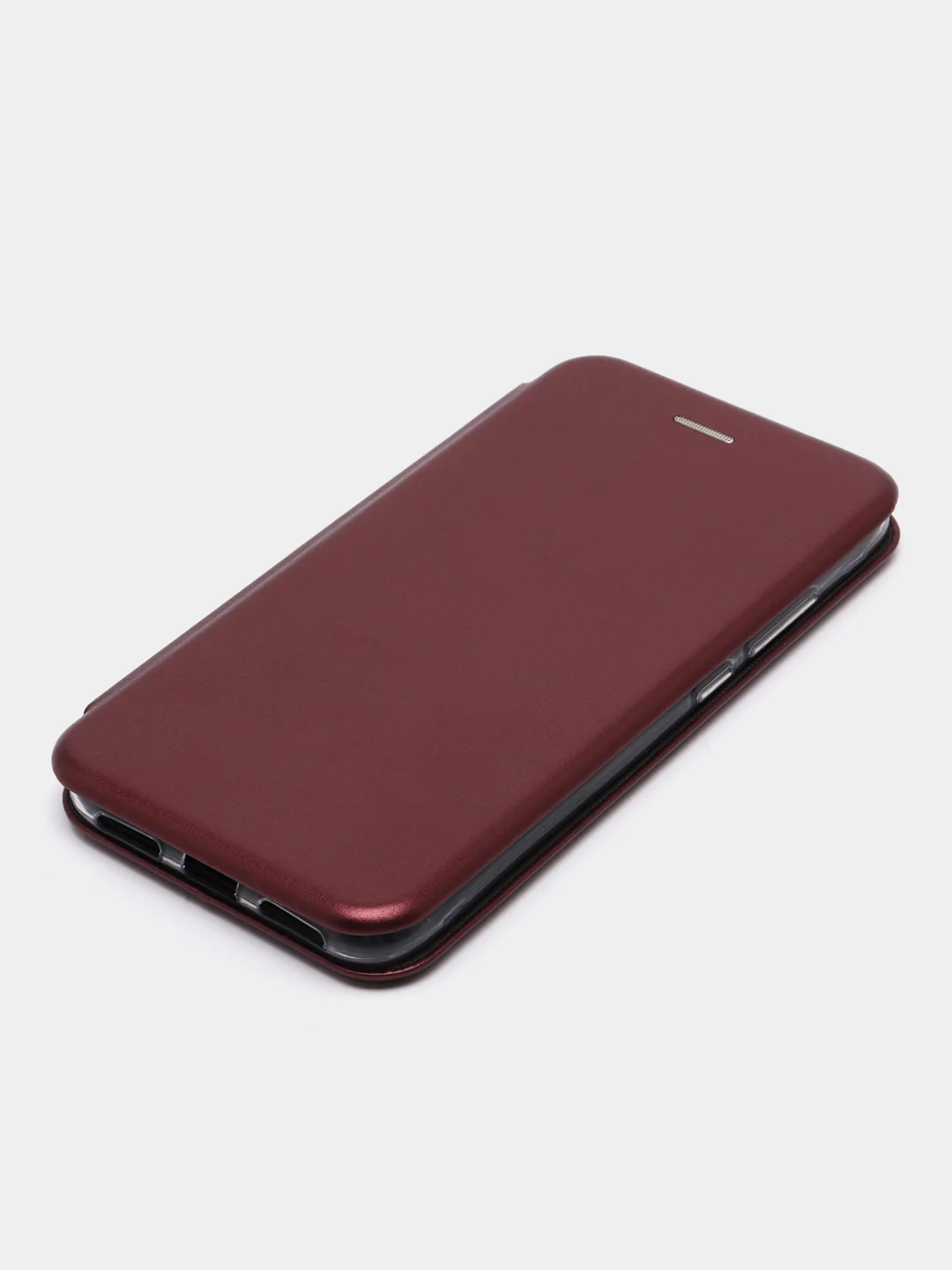 Бордовый чехол-книжка для Xiaomi Redmi Note 7 / Redmi Note 7 Pro / 7pro, Сяоми Редми Нот 7/ Ноте 7