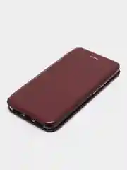 Бордовый чехол-книжка для Xiaomi Redmi Note 7 / Redmi Note 7 Pro / 7pro, Сяоми Редми Нот 7/ Ноте 7