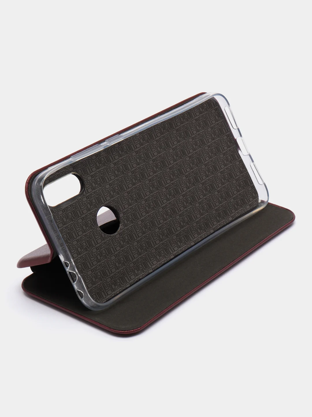 Бордовый чехол-книжка для Xiaomi Redmi Note 7 / Redmi Note 7 Pro / 7pro, Сяоми Редми Нот 7/ Ноте 7