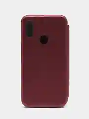 Бордовый чехол-книжка для Xiaomi Redmi Note 7 / Redmi Note 7 Pro / 7pro, Сяоми Редми Нот 7/ Ноте 7