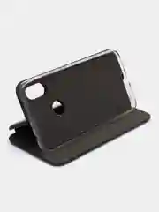 Темно-синий чехол-книжка для Xiaomi Redmi Note 6 pro /6pro/ Сяоми Редми Ноте 6 про/ Нот 6 про, экокожа