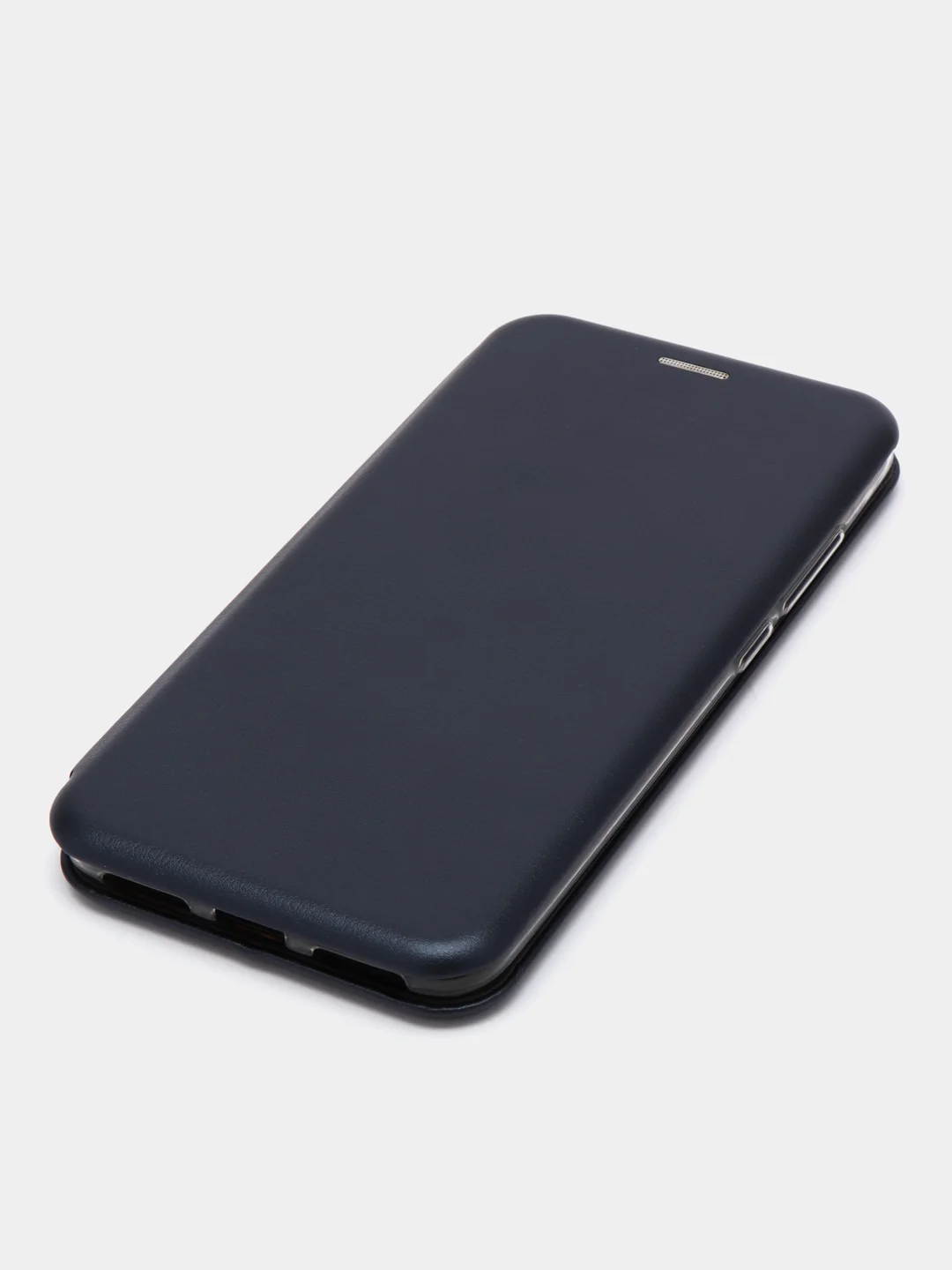 Темно-синий чехол-книжка для Xiaomi Redmi Note 6 pro /6pro/ Сяоми Редми Ноте 6 про/ Нот 6 про, экокожа