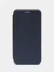 Темно-синий чехол-книжка для Xiaomi Redmi Note 6 pro /6pro/ Сяоми Редми Ноте 6 про/ Нот 6 про, экокожа