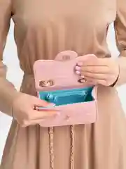 Конфетный сумка женская, маленькая, через плечо, клатч