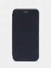 Темно-синий чехол-книжка для Xiaomi Redmi Note 6 / Сяоми Редми Ноте 6 / Нот 6, экокожа