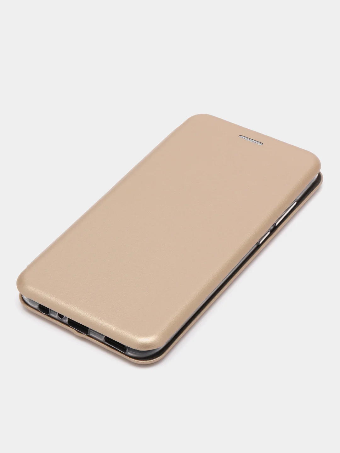 Золотой чехол книжка Huawei Honor 10 Lite / P Smart 2019 (Хонор 10 Лайт, П Смарт 2019)