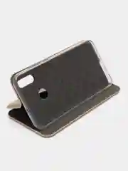 Золотой чехол книжка Huawei Honor 10 Lite / P Smart 2019 (Хонор 10 Лайт, П Смарт 2019)