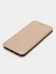 Золотой чехол-книжка для Xiaomi Redmi Note 6 / Сяоми Редми Ноте 6 / Нот 6, экокожа