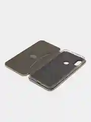 Золотой чехол-книжка для Xiaomi Redmi Note 6 / Сяоми Редми Ноте 6 / Нот 6, экокожа