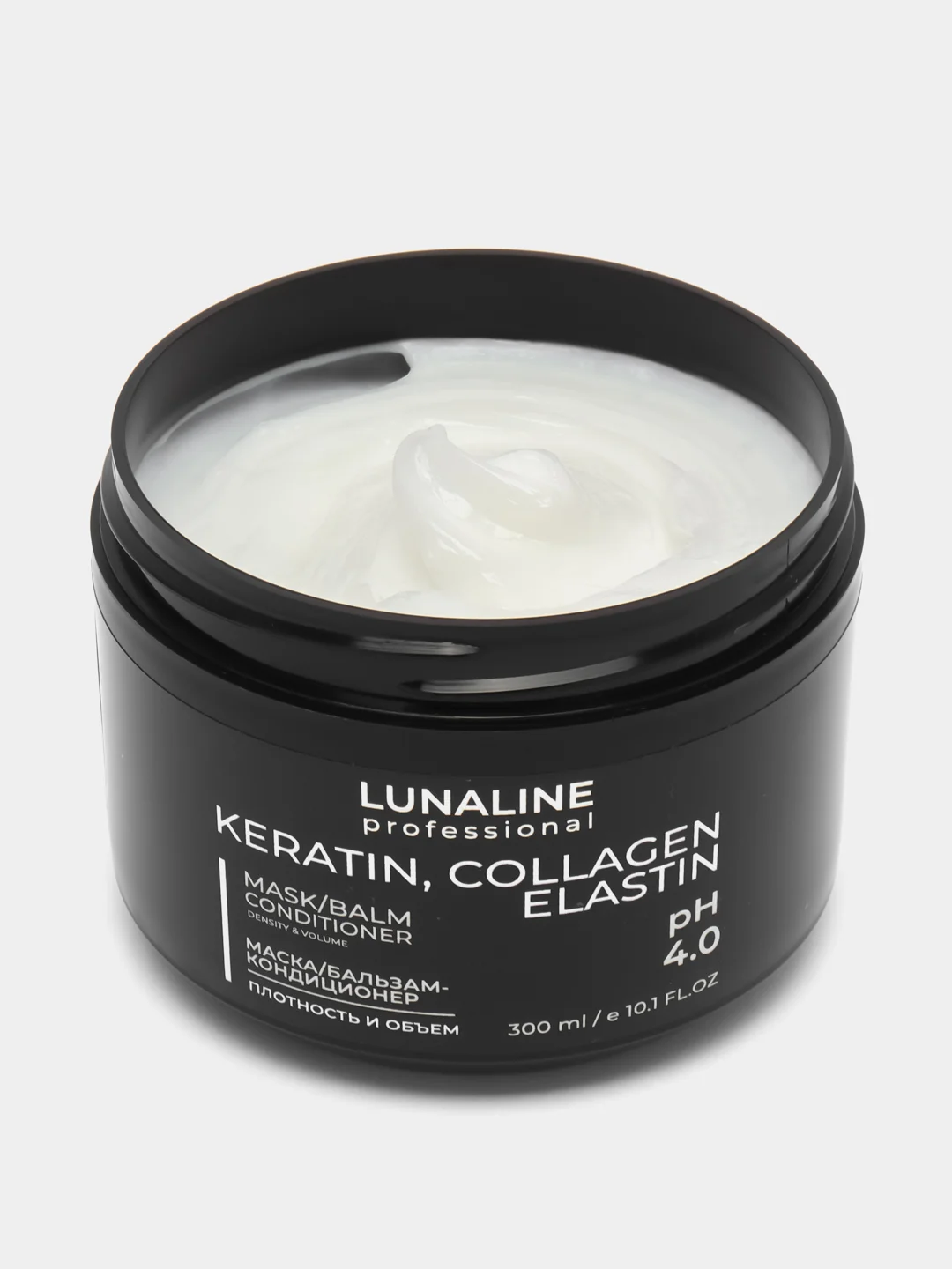 Маска/Бальзам-кондиционер KERATIN, COLLAGEN, ELASTIN плотность и объем, 300 мл