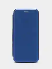 Синий чехол-книжка для Samsung Galaxy S 9 +, S 9 Plus, экокожа, Самсунг С 9 плюс