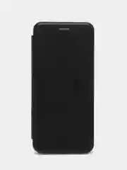 Черный чехол-книжка для Samsung Galaxy A 22, Samsung Galaxy M 32 экокожа (Самсунг А 22 М 32)