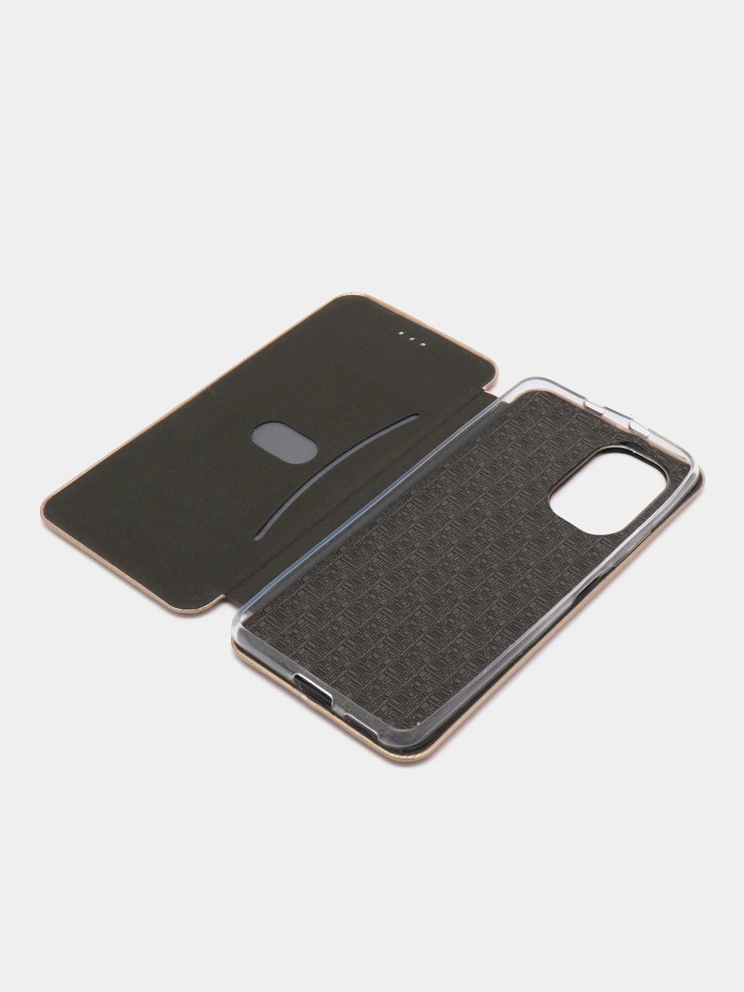 Золотой чехол-книжка Xiaomi Poco F3 / Redmi K 40 / Redmi K 40 Pro / Redmi K 40 Pro + / Mi 11 i