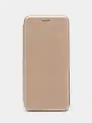 Золотой чехол-книжка Xiaomi Poco F3 / Redmi K 40 / Redmi K 40 Pro / Redmi K 40 Pro + / Mi 11 i