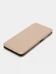 Золотой чехол-книжка Xiaomi Redmi 10 (Сяоми Редми 10), экокожа