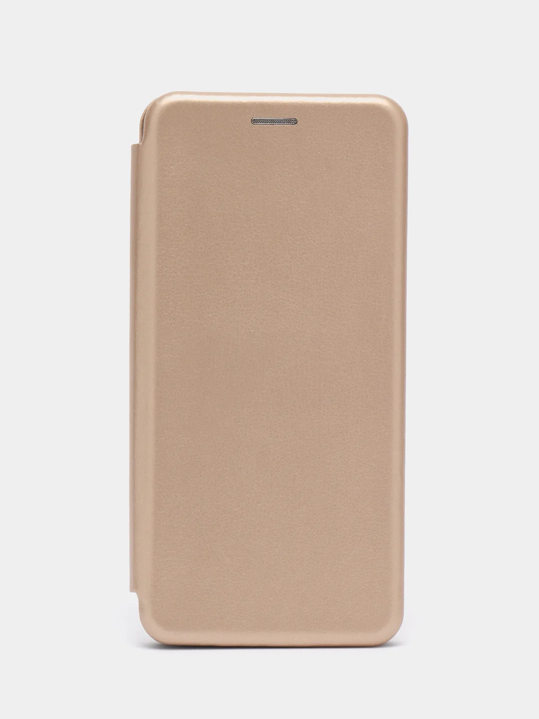 Золотой чехол-книжка Xiaomi Redmi 10 (Сяоми Редми 10), экокожа