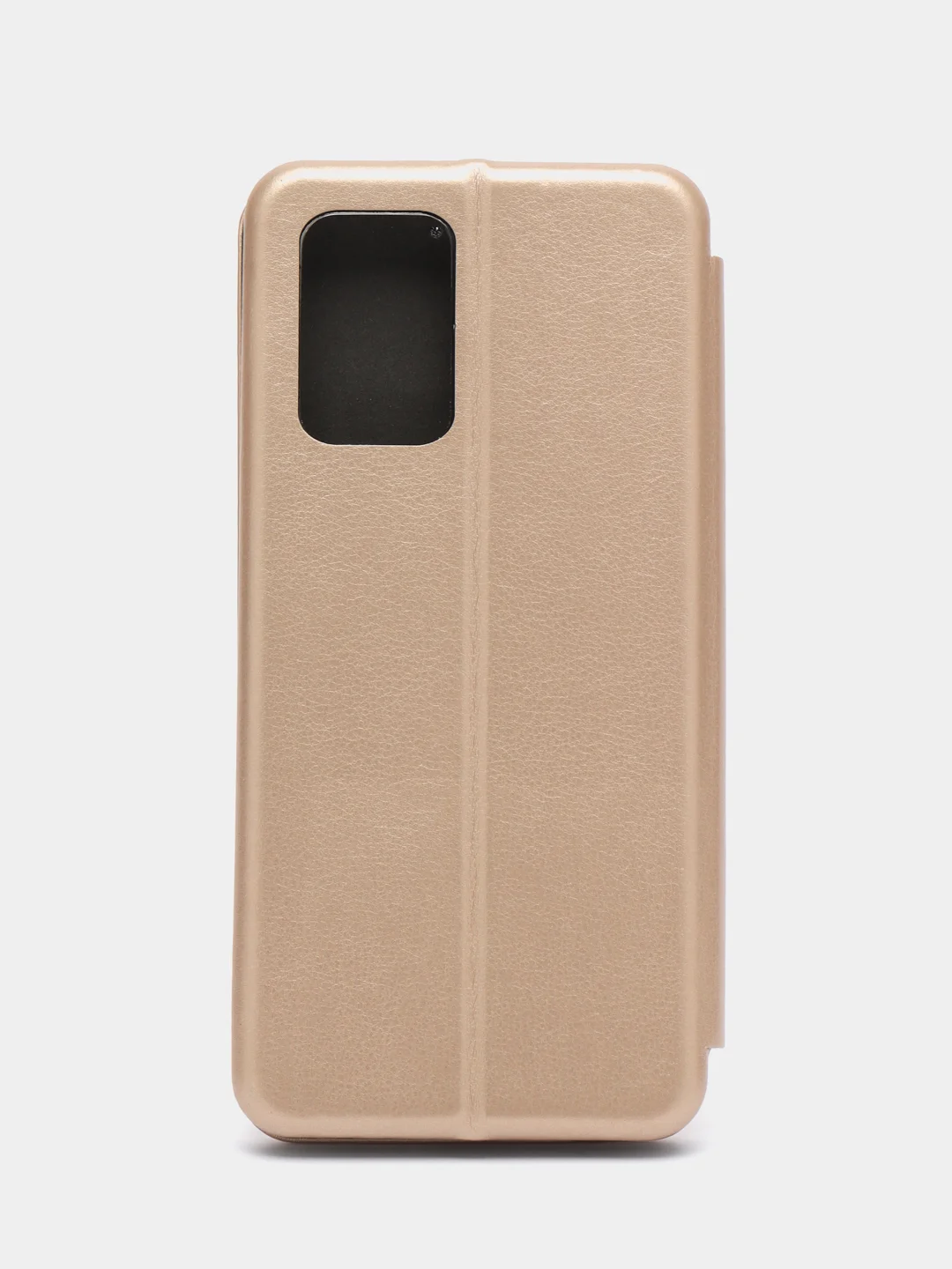 Золотой чехол-книжка Xiaomi Redmi 10 (Сяоми Редми 10), экокожа