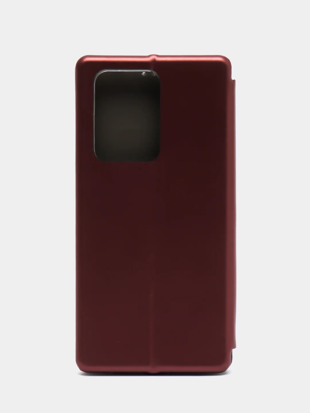 Бордовый чехол-книжка для Samsung Galaxy S 20 Ultra, S 11 +, S11 Plus,экокожа (Самсунг С 20 ультра)