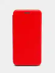 Красный чехол-книжка для Samsung Galaxy J 7 (2016), Samsung J7 (2016), Самсунг J 7 экокожа