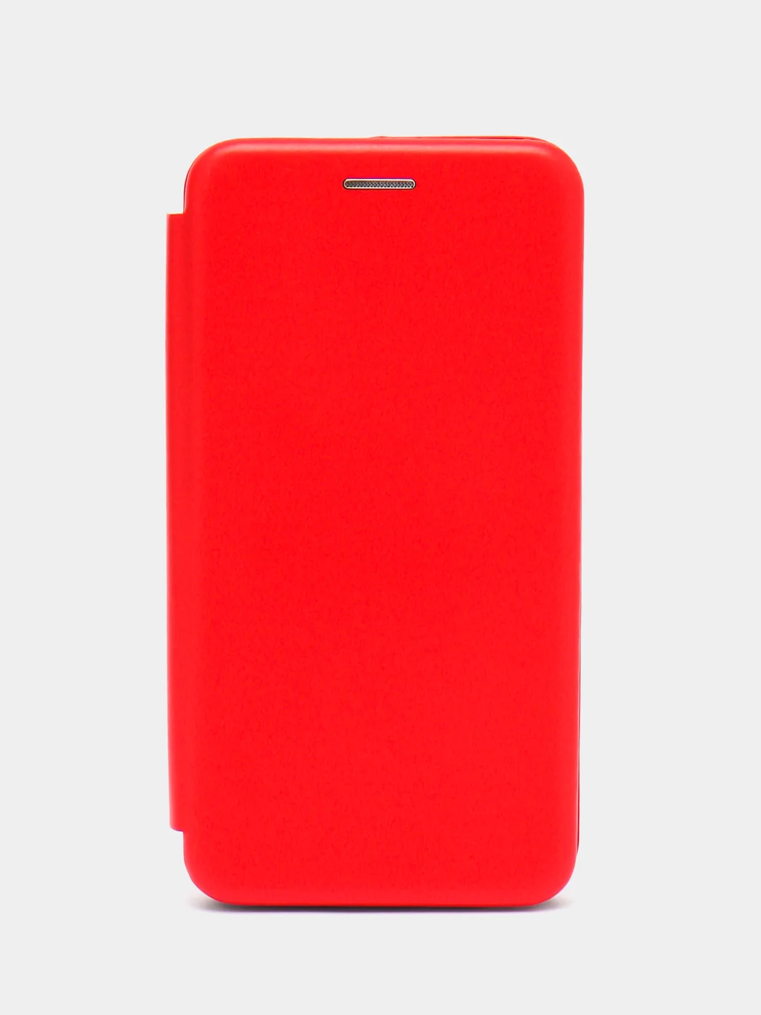 Красный чехол-книжка для iPhone 13, экокожа