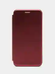 Бордовый чехол-книжка для Honor 9 s, Huawei Y5P, Хонор 9 s,  экокожа