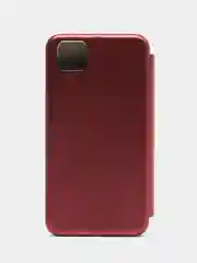 Бордовый чехол-книжка для Honor 9 s, Huawei Y5P, Хонор 9 s,  экокожа