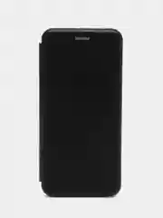 Черный чехол-книжка для Xiaomi Redmi Note 9 / Note9 (Сяоми редми ноте 9), экокожа