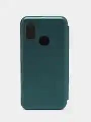 Зеленый чехол-книжка Xiaomi Mi 8, Сяоми ми 8, экокожа