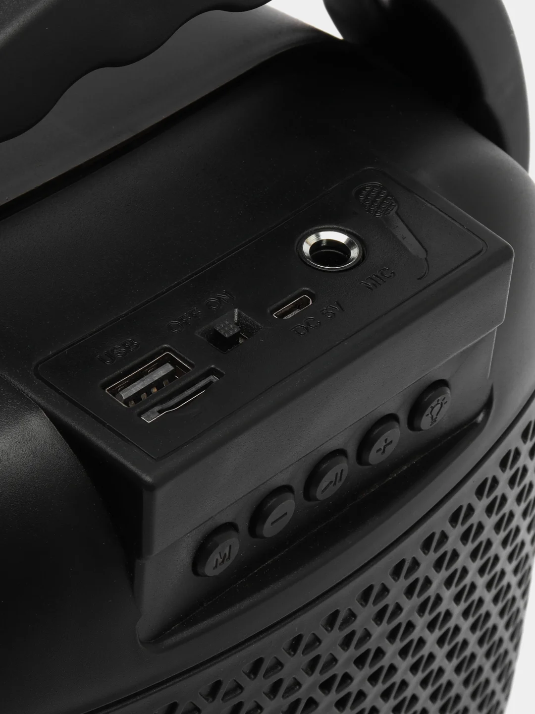 Черный цветная портативная беспроводная перезаряжаемая уличная bluetooth-колонка ZQS6137