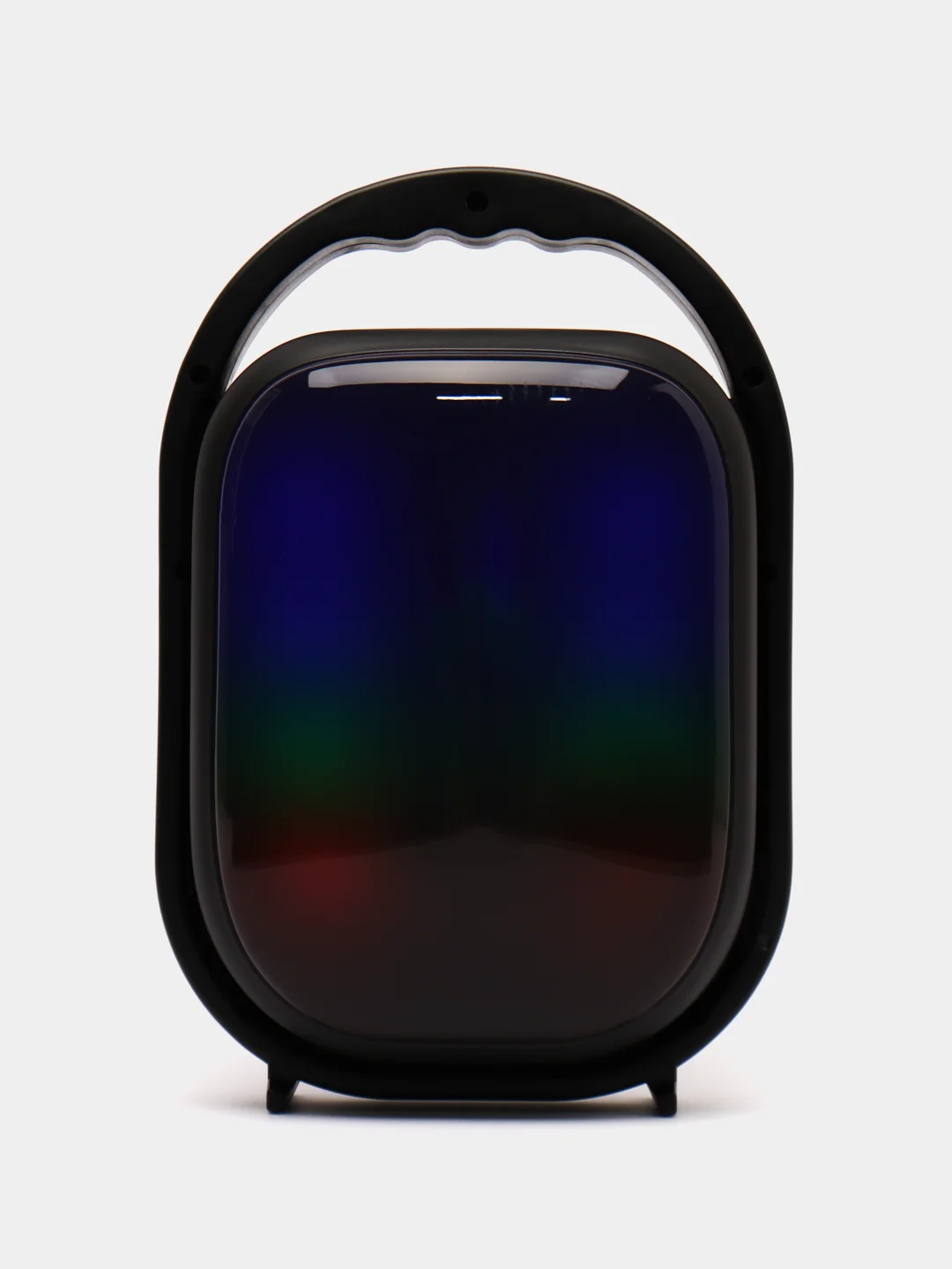 Черный цветная портативная беспроводная перезаряжаемая уличная bluetooth-колонка ZQS6137