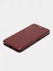 Бордовый чехол-книжка Xiaomi Poco F3 / Redmi K 40 / Redmi K 40 Pro / Redmi K 40 Pro + / Mi 11 i