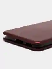 Бордовый чехол-книжка Xiaomi Poco F3 / Redmi K 40 / Redmi K 40 Pro / Redmi K 40 Pro + / Mi 11 i