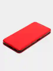 Красный чехол-книжка Xiaomi Poco F3 / Redmi K 40 / Redmi K 40 Pro / Redmi K 40 Pro + / Mi 11 i