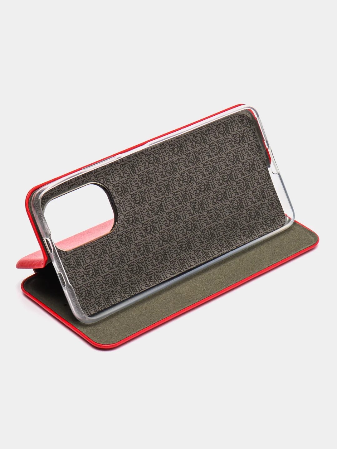 Красный чехол-книжка Xiaomi Poco F3 / Redmi K 40 / Redmi K 40 Pro / Redmi K 40 Pro + / Mi 11 i