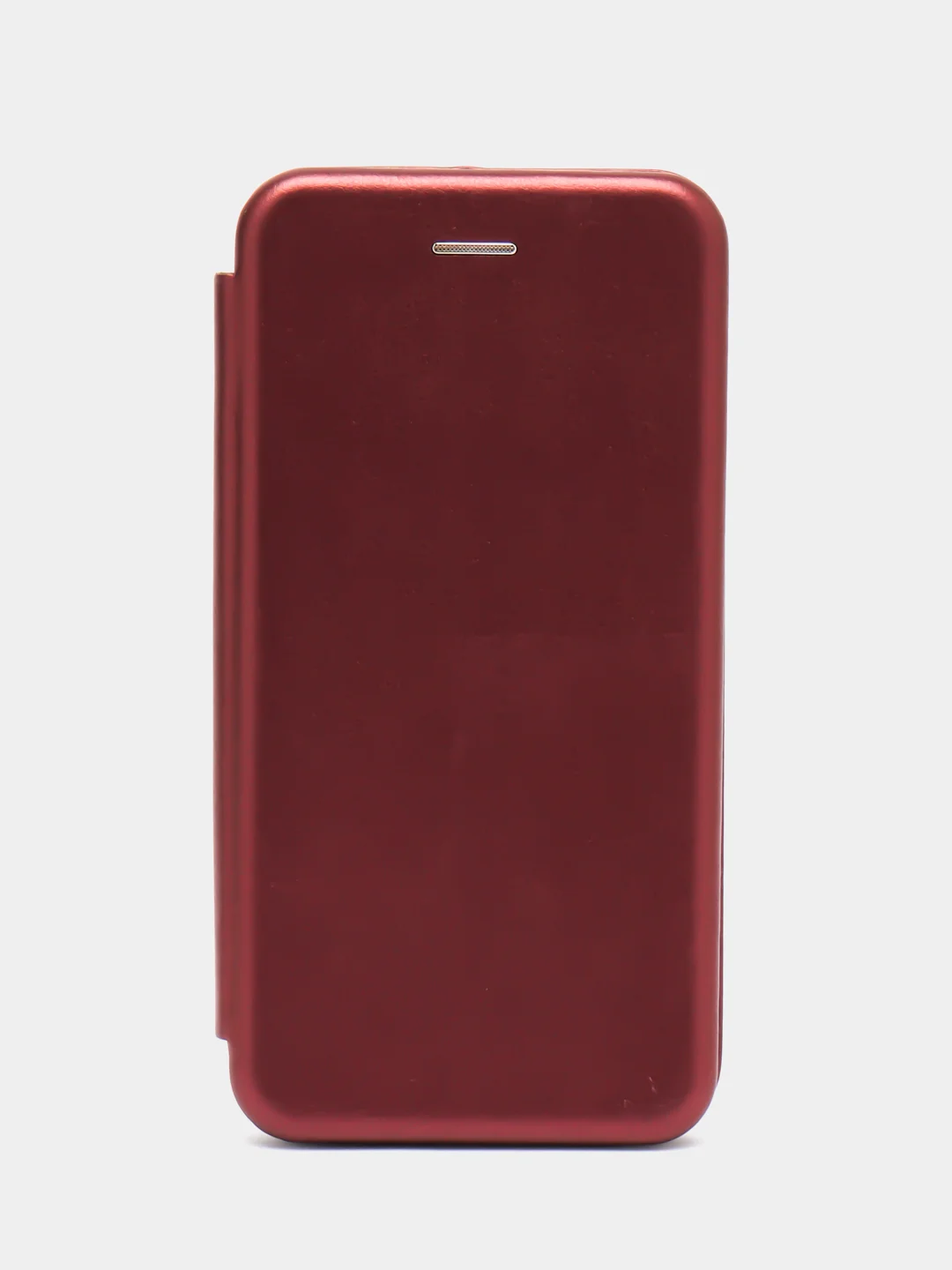 Бордовый чехол-книжка для Samsung Galaxy A 50 (Самсунг А 50), A50 экокожа