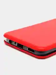 Красный чехол книжка Huawei Honor 10 Lite / P Smart 2019 (Хонор 10 Лайт, П Смарт 2019)