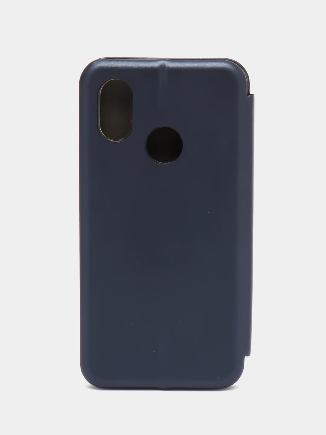 Темно-синий чехол-книжка Xiaomi Mi 8, Сяоми ми 8, экокожа