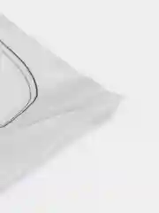 Серебряный зип пакет с бегунком, 2 шт