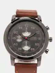 Коричневый мужские наручные часы Hannah Martin HM8701, в подарочной упаковке