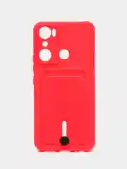 Фуксия силиконовый чехол для Infinix Hot 20i (инфиникс хот 20i)