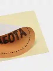 Светло-бежевый набор наклеек для бизнеса