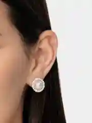 Серьги с жемчугом "Diana", серьги вечерние, серьги женские бижутерия