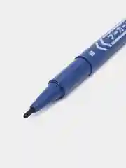 Маркер двусторонний тонкий синий